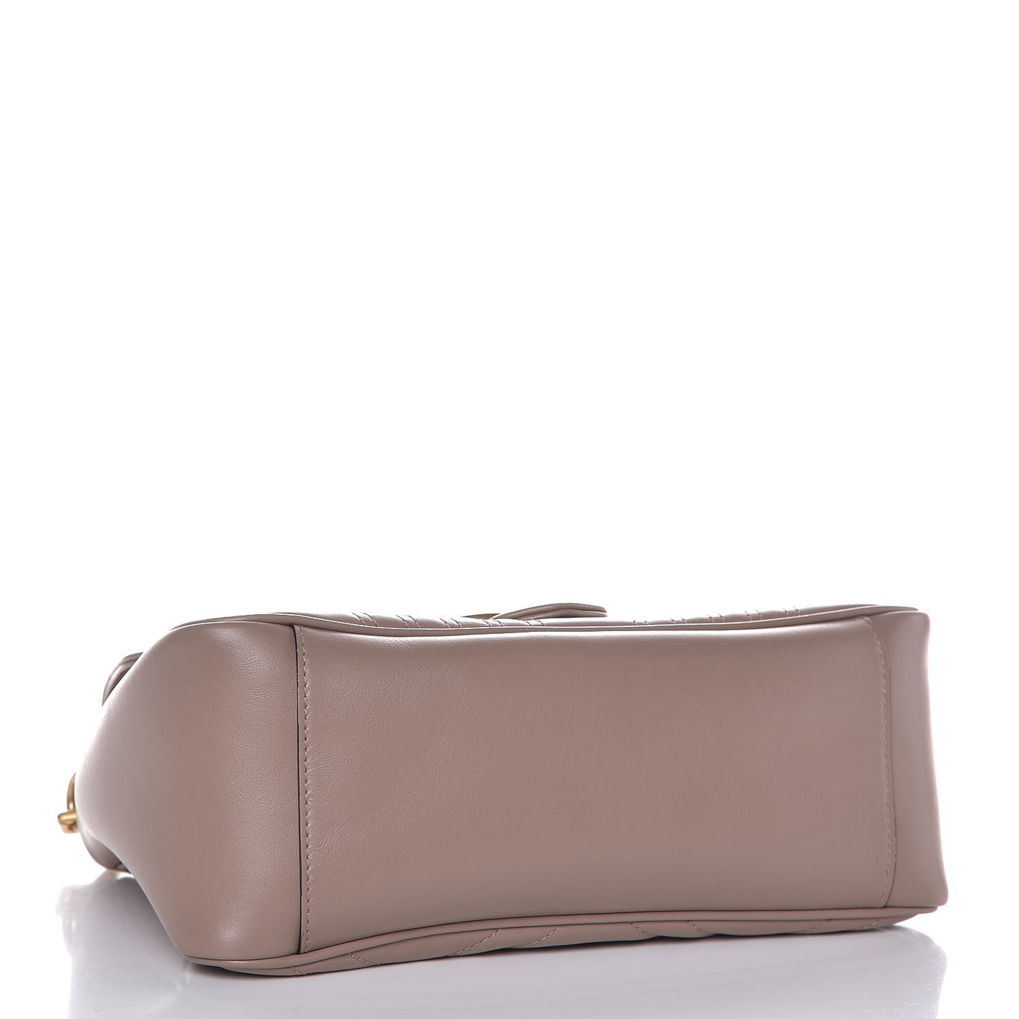 Calfskin Matelasse Small GG Marmont Top Handle Shoulder Bag Porcelain Rose