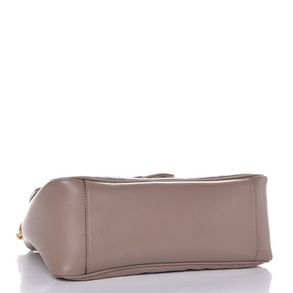 Gucci Calfskin Matelasse Small GG Marmont Top Handle Shoulder Bag Porcelain Rose 4 of 7