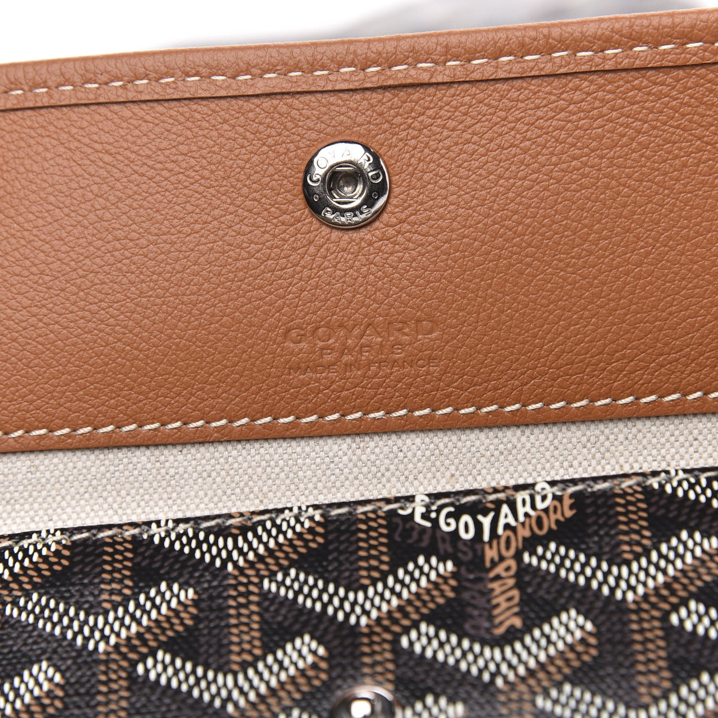 Goyardine Saint Louis GM Black Gold