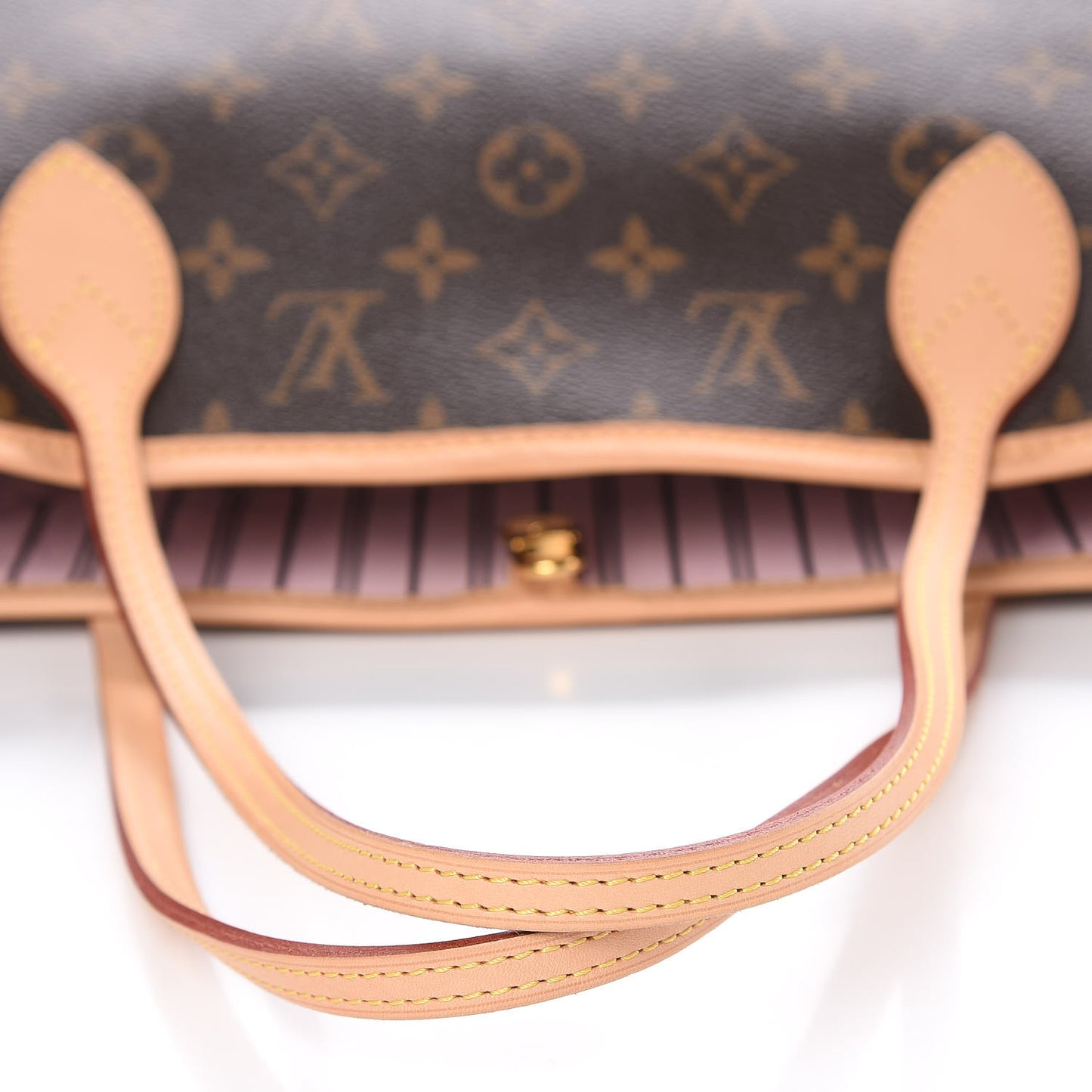 Monogram Neo Neverfull MM Rose Ballerine