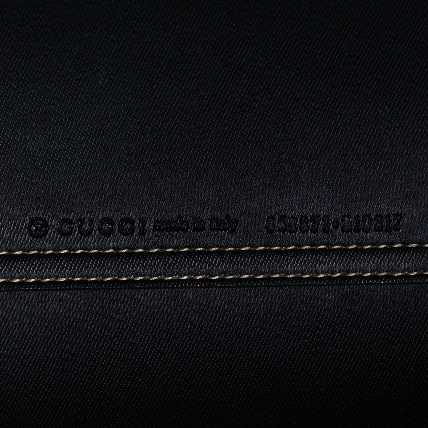 GG Supreme Monogram Large Reversible Tote Beige Black