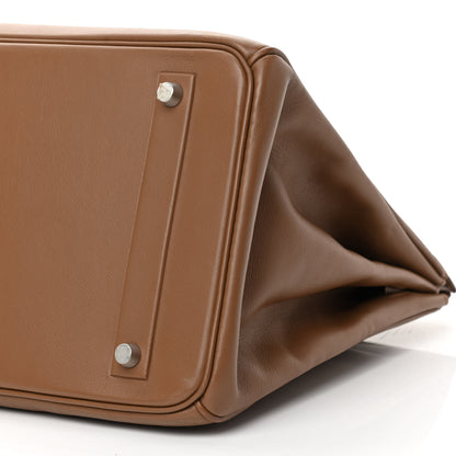 Hermes Swift Birkin Shadow 35 Alezan 14 of 31