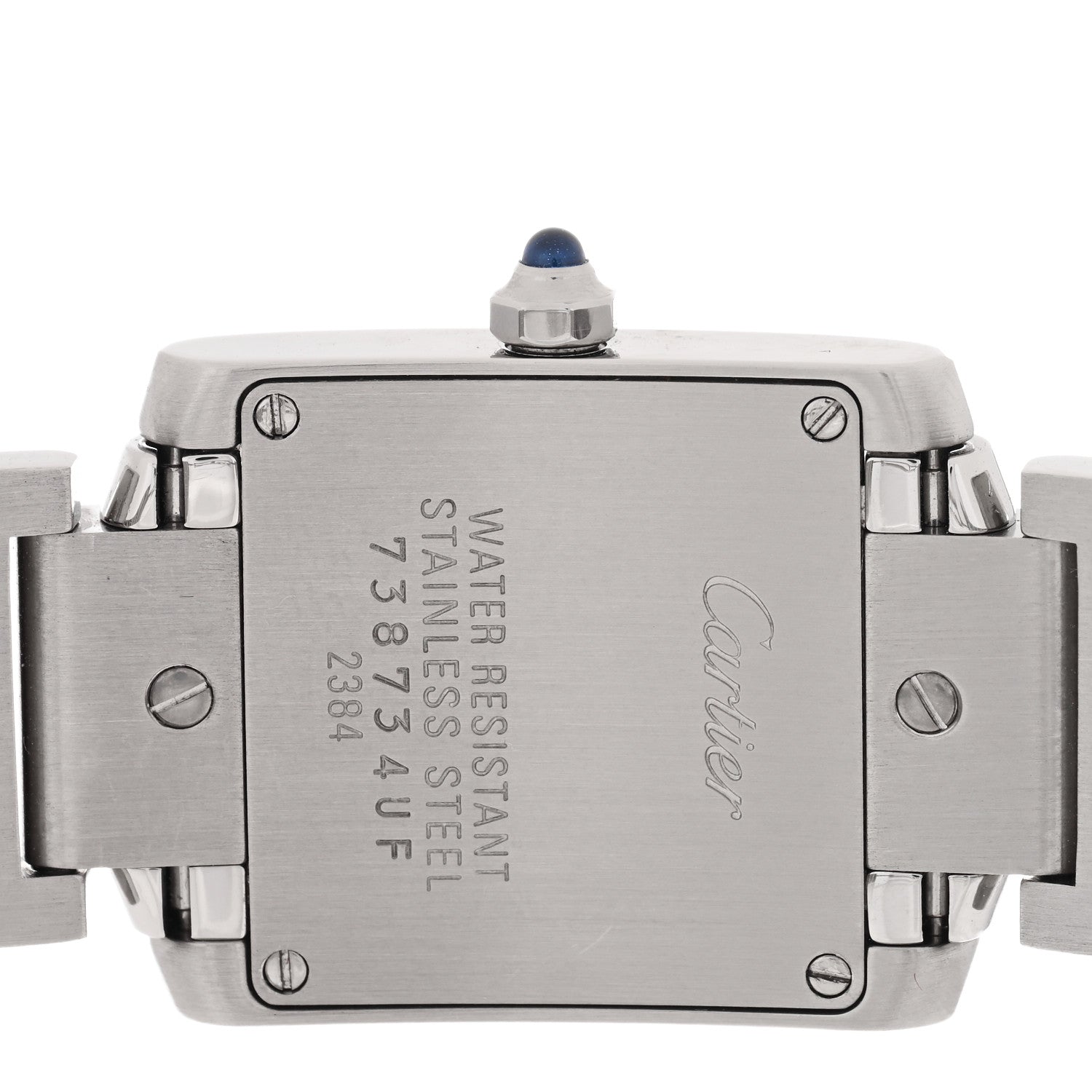 Cartier Stainless Steel 20mm Tank Francaise Quartz Watch 4 of 5