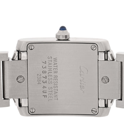 Cartier Stainless Steel 20mm Tank Francaise Quartz Watch 4 of 5