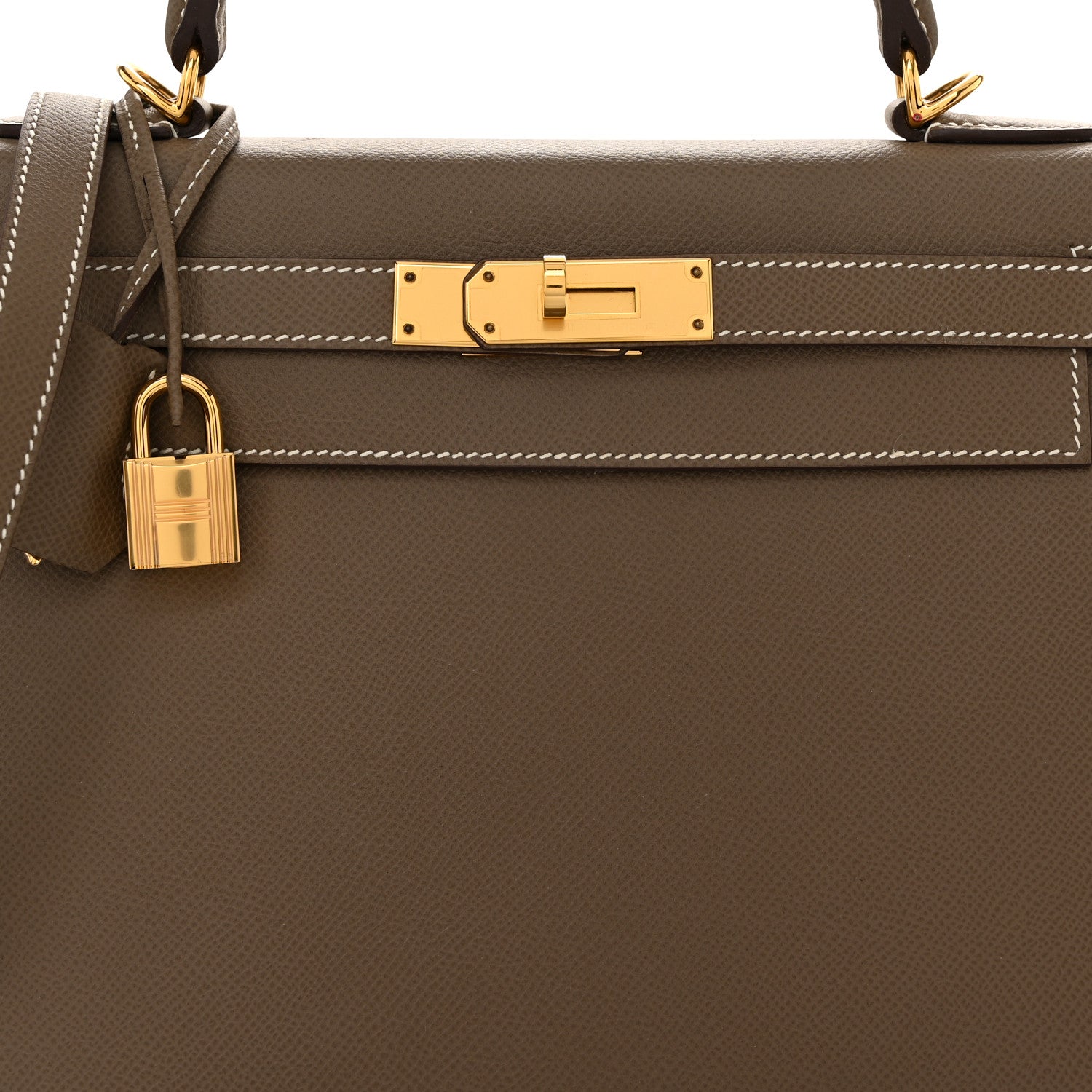 Hermes Epsom Kelly Sellier 28 Etoupe 8 of 10