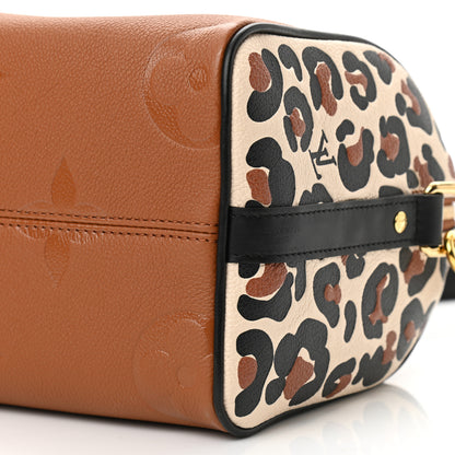 Louis Vuitton Empreinte Monogram Giant Wild At Heart Speedy Bandouliere 25 Caramel 9 of 9