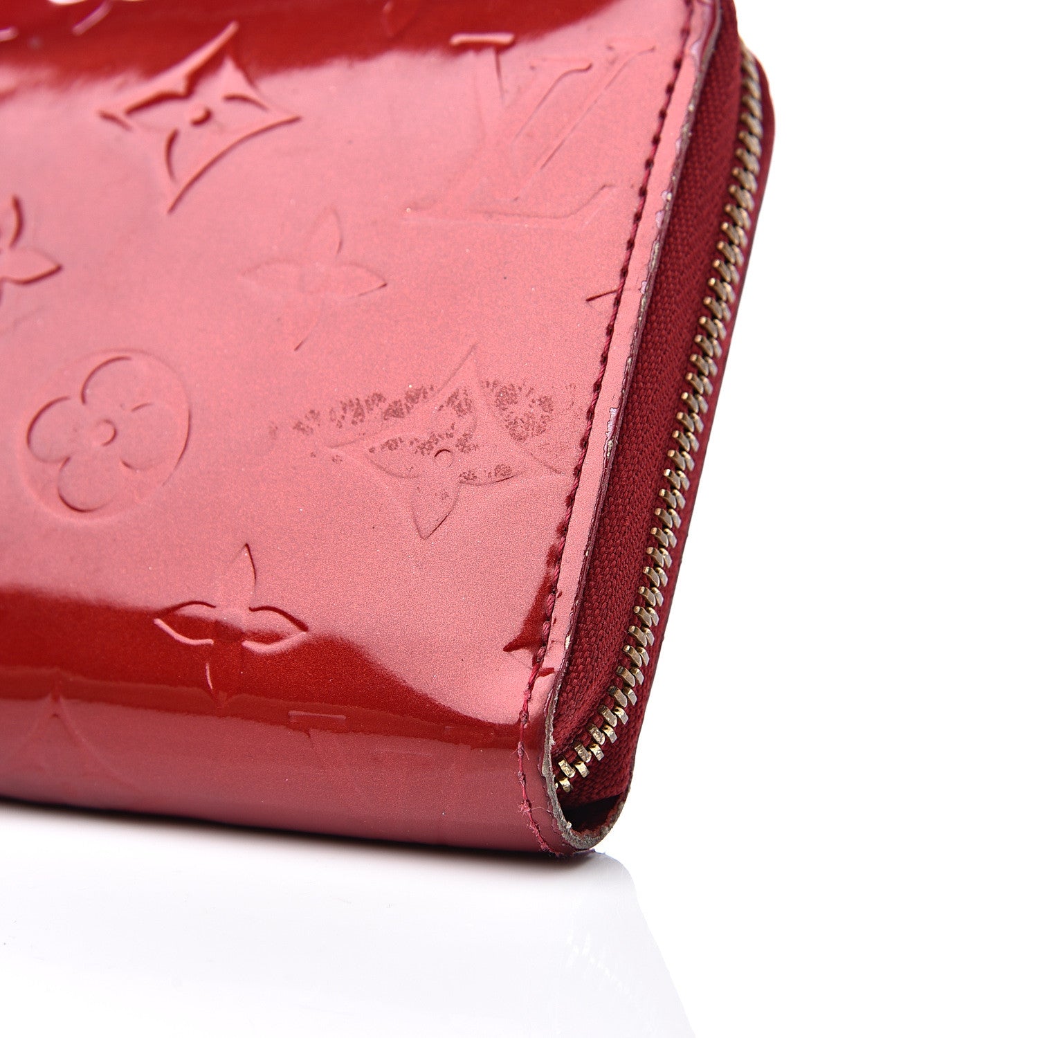 Louis Vuitton Vernis Zippy Wallet Pomme D'Amour 13 of 14