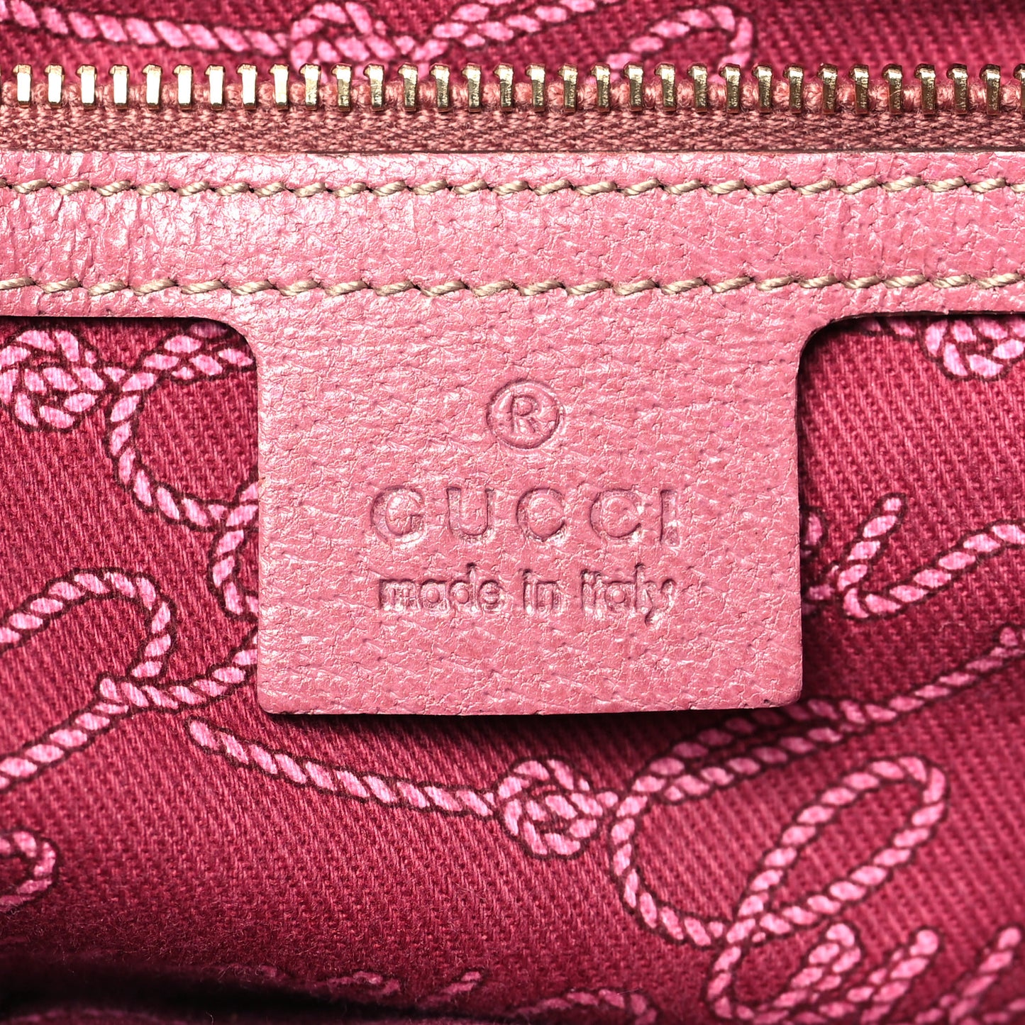 Monogram Small Charmy Boston Pink