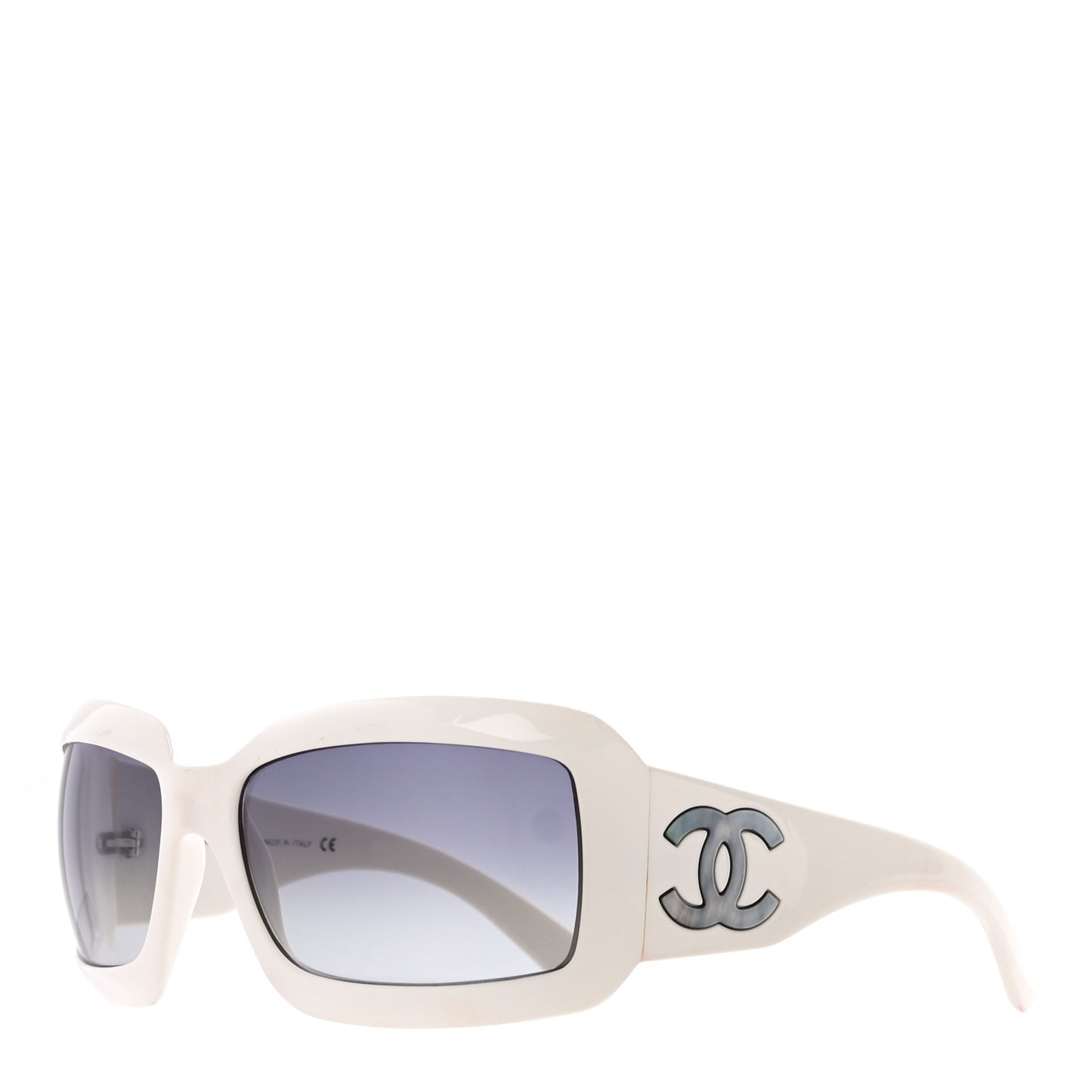 Mother of Pearl CC Sunglasses 5076-H White