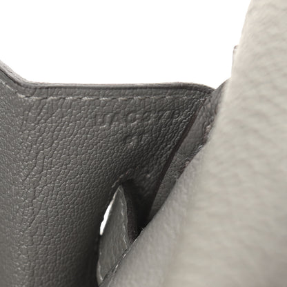 Hermes Taurillon Clemence Birkin 30 Gris Meyer 7 of 11
