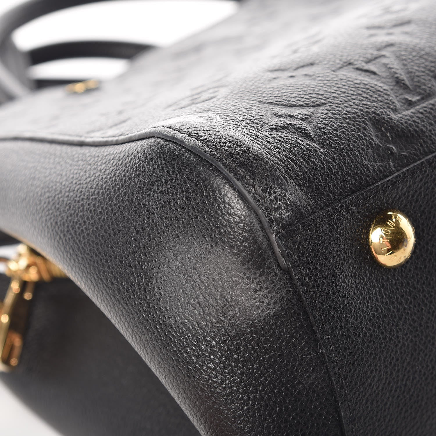 Louis Vuitton Empreinte Montaigne MM Black 15 of 17