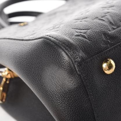 Louis Vuitton Empreinte Montaigne MM Black 15 of 17