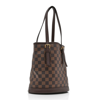 Louis Vuitton Damier Ebene Marais Bucket 23 3 of 10