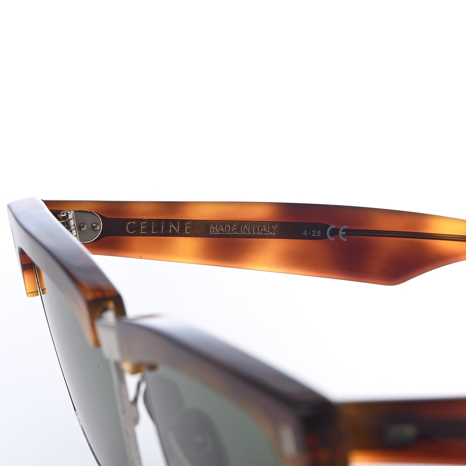 Celine Acetate Mineral Sunglasses CL40054U Havana 6 of 6