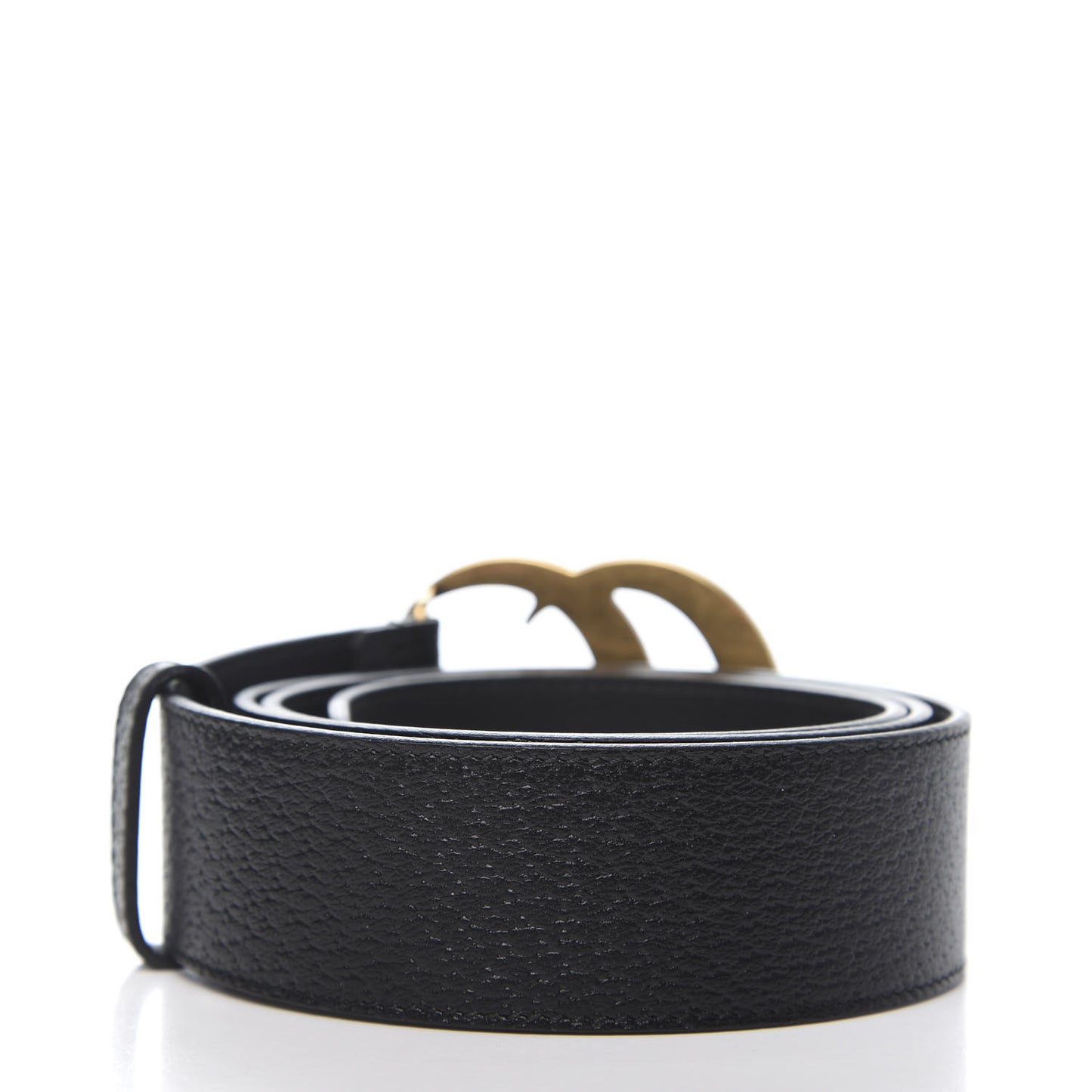 Textured Calfskin Double G 40mm Belt 95 38 Black