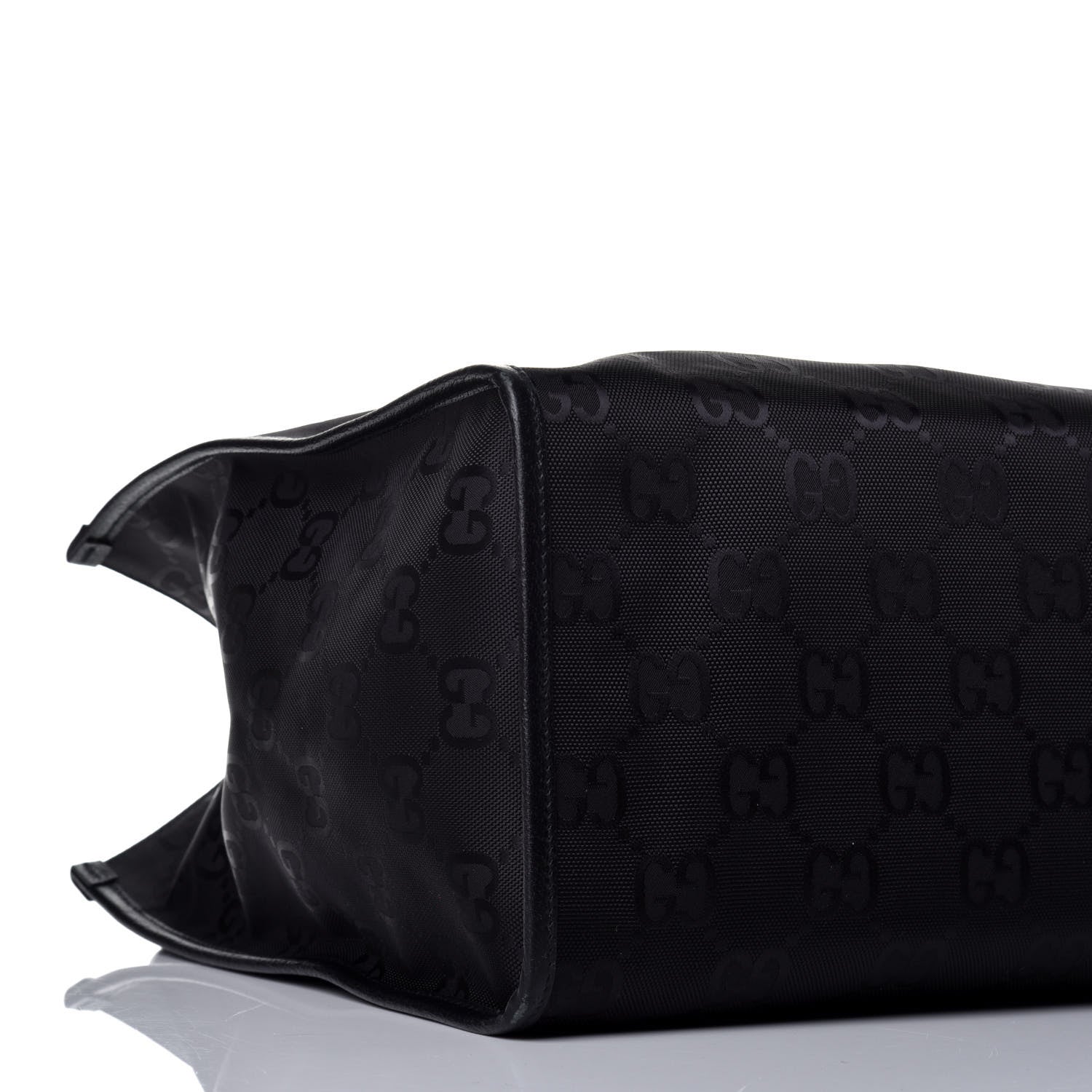 Gucci Econyl Nylon Monogram Large Off The Grid Tote Bag Black 8 of 9