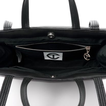 Telfar Nylon Medium Puff Shopping Bag Black 5 of 13