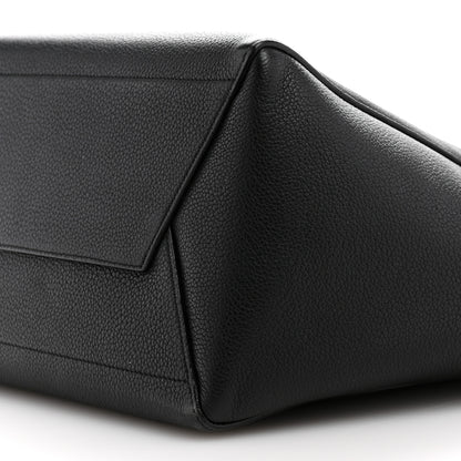 Celine Soft Grained Calfskin Sangle Bucket Bag Black 9 of 11