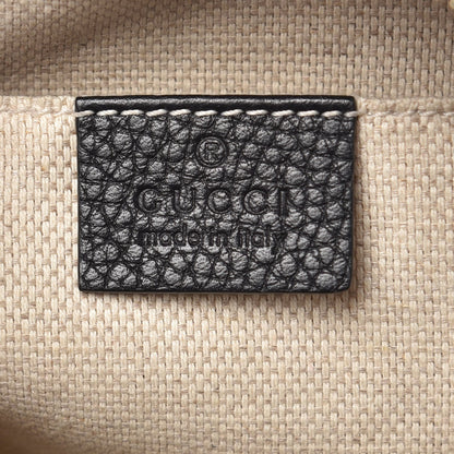 Gucci Pebbled Calfskin Small Soho Disco Bag Black 6 of 11