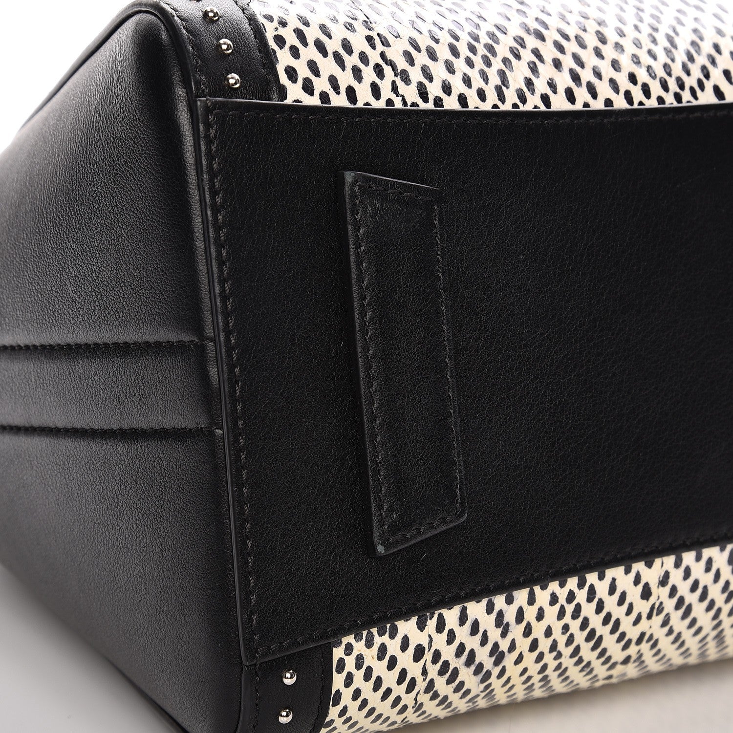Givenchy Elaphe Calfskin Small Studded Antigona Black 10 of 10