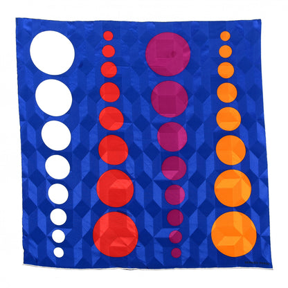Hermes Silk Jeux de Pois Jacquard Scarf 70 1 of 4