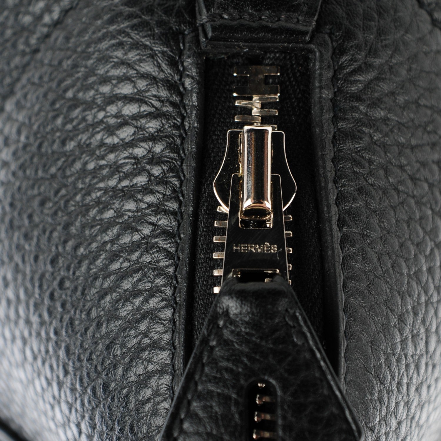 Hermes Taurillon Clemence Bolide 31 Black 10 of 13