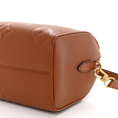 Louis Vuitton Empreinte Monogram Giant Speedy Bandouliere 25 Cognac 9 of 9