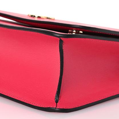 Jimmy Choo Grainy Calfskin Varenne Top Handle Satchel Pink 9 of 13