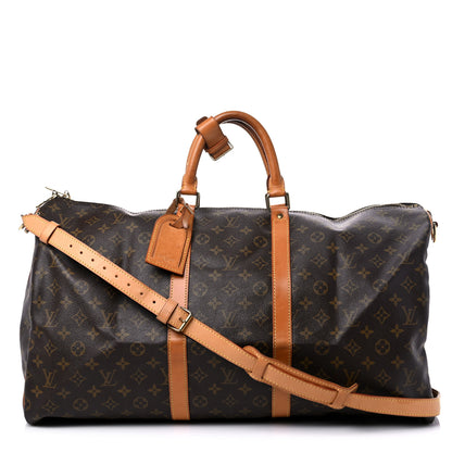Louis Vuitton Monogram Keepall Bandouliere 55 1 of 27