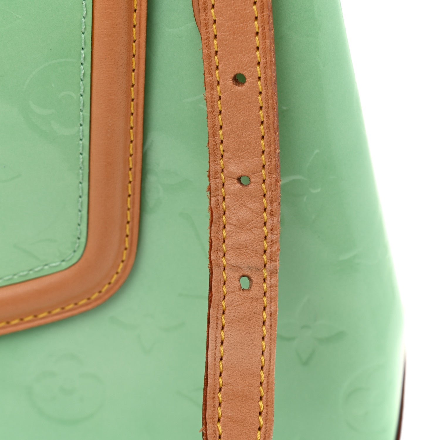 Louis Vuitton Vernis Biscayne Bay GM Peppermint 17 of 21