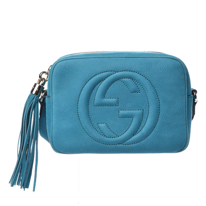 Gucci Vitello Range Small Soho Disco Bag Deep Cobalt 1 of 9