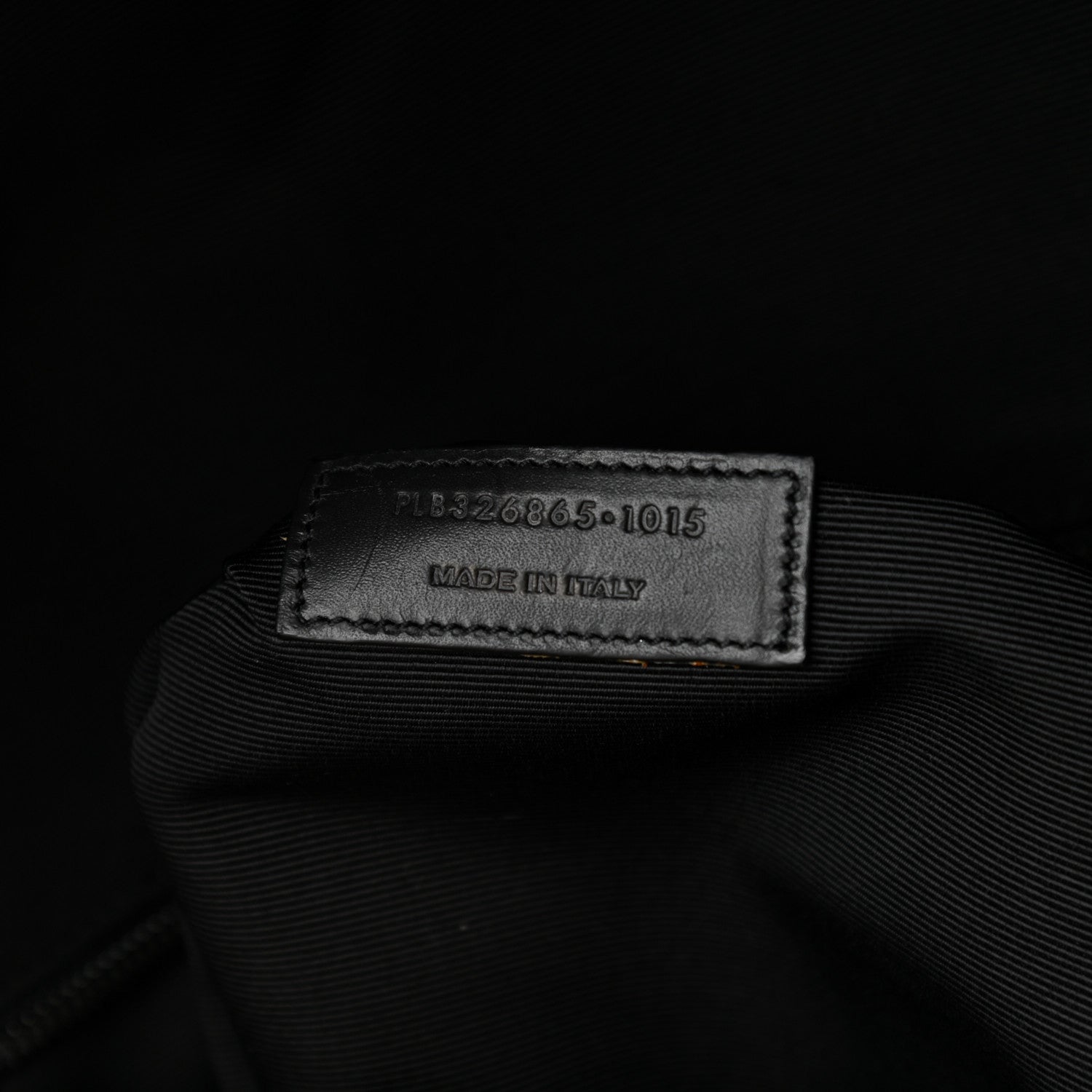 Saint Laurent Calfskin Star Print Hunting Backpack Black White 7 of 11