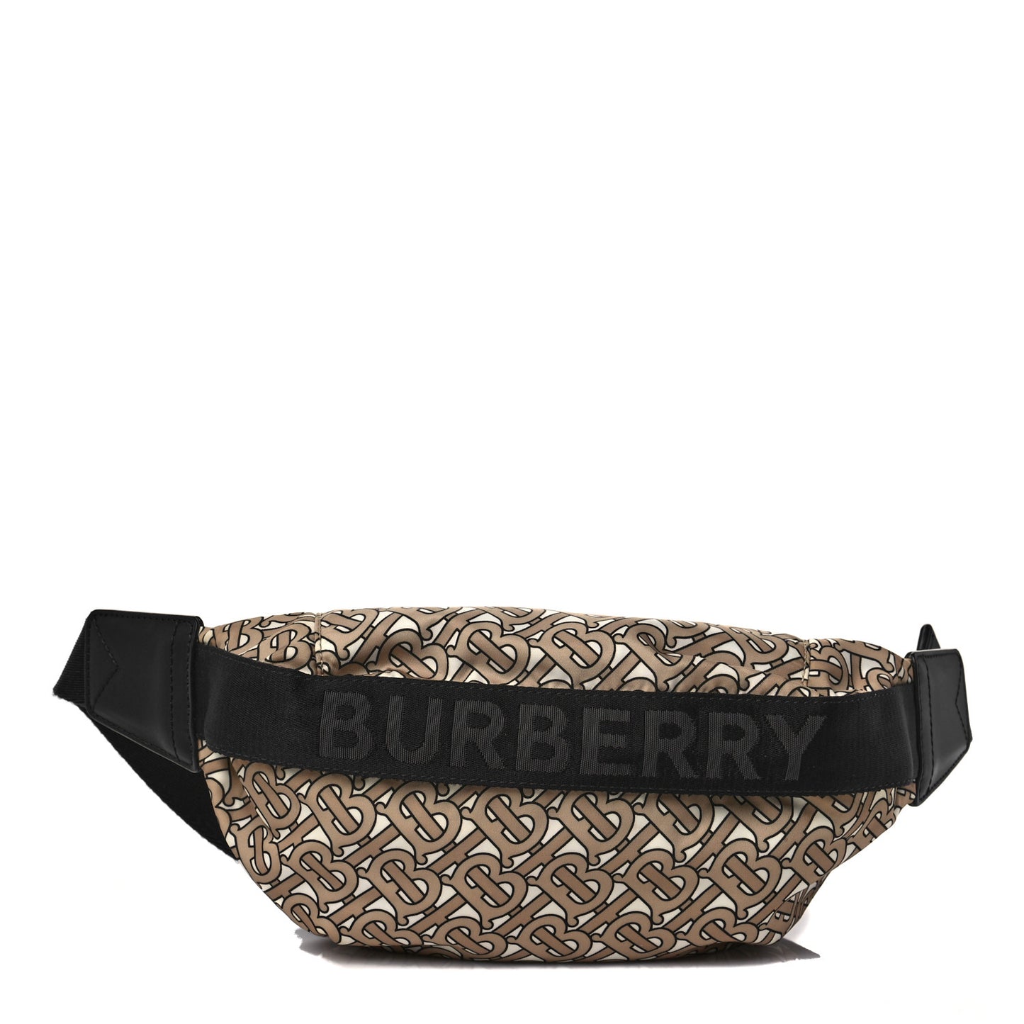 Nylon Monogram Sonny Bum Bag Beige