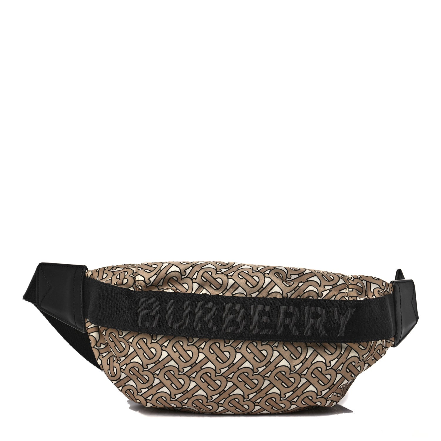 Burberry Nylon Monogram Sonny Bum Bag Beige 1 of 8