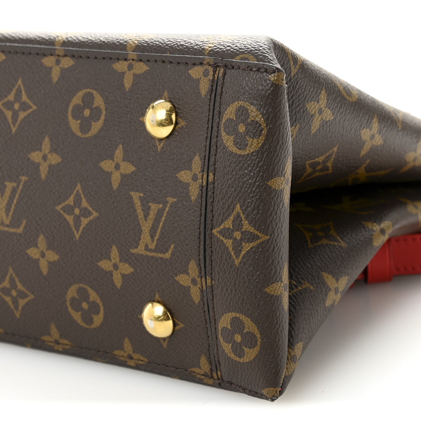 Monogram Flower Tote Coquelicot