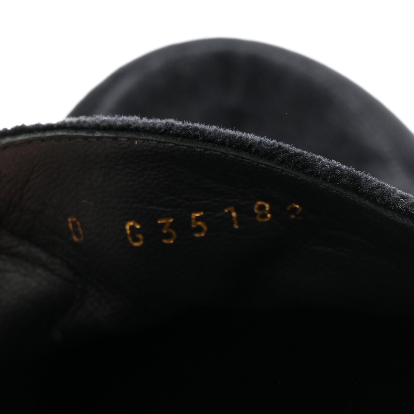 Velvet Moccasin Loafers 40 Black