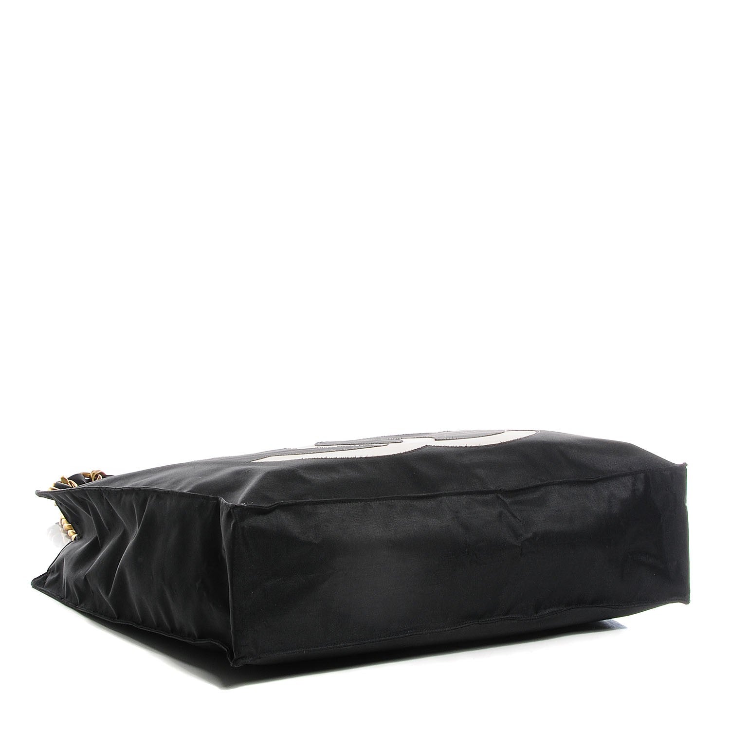 Chanel Canvas Chain Jumbo CC Tote Black 4 of 9