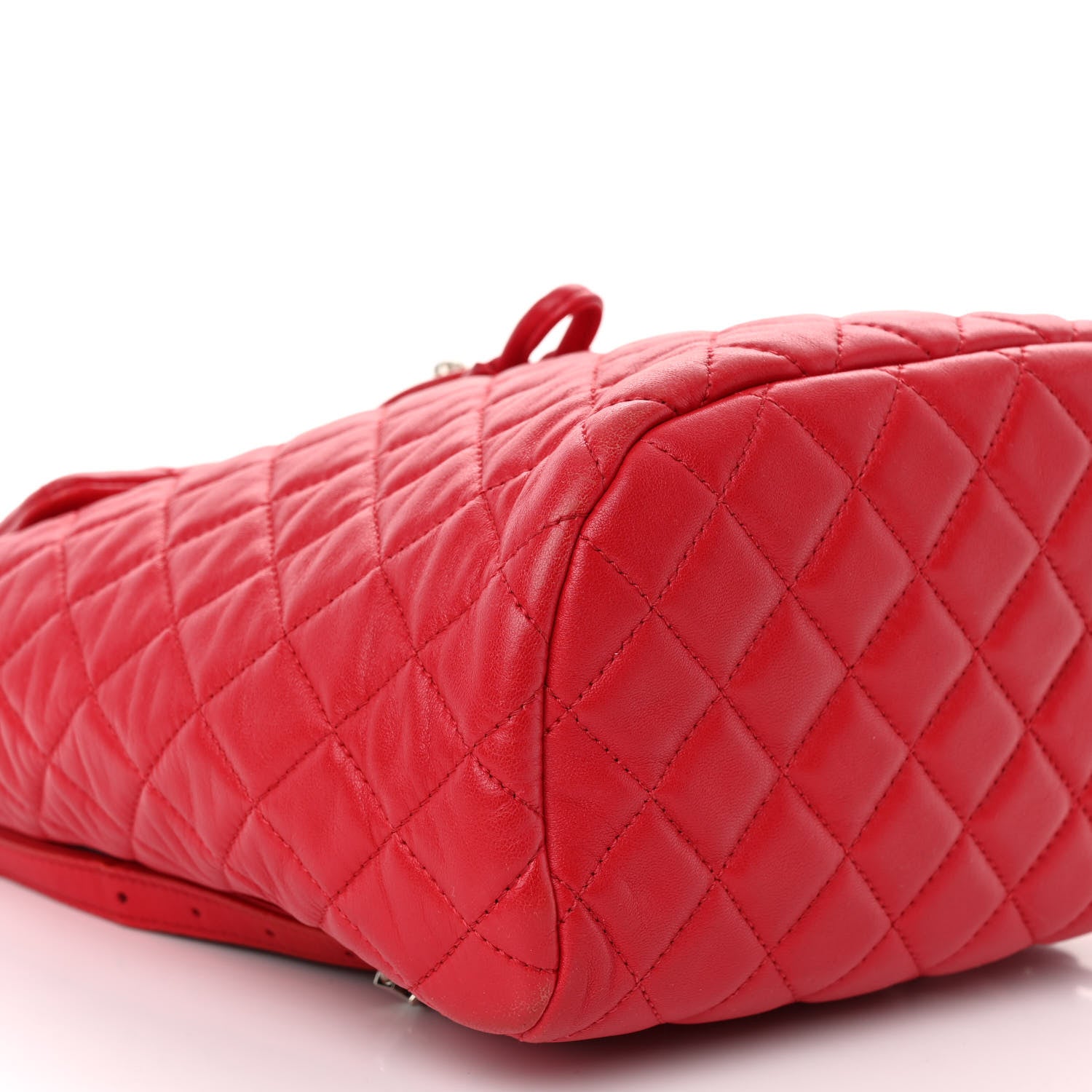 Chanel Lambskin Quilted Small Urban Spirit Backpack Red 8 of 10