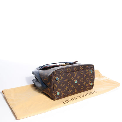 Louis Vuitton Ostrich Python Majestueux Tote PM Blue 4 of 7