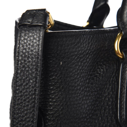 Prada Vitello Daino Tote Nero Black 10 of 12