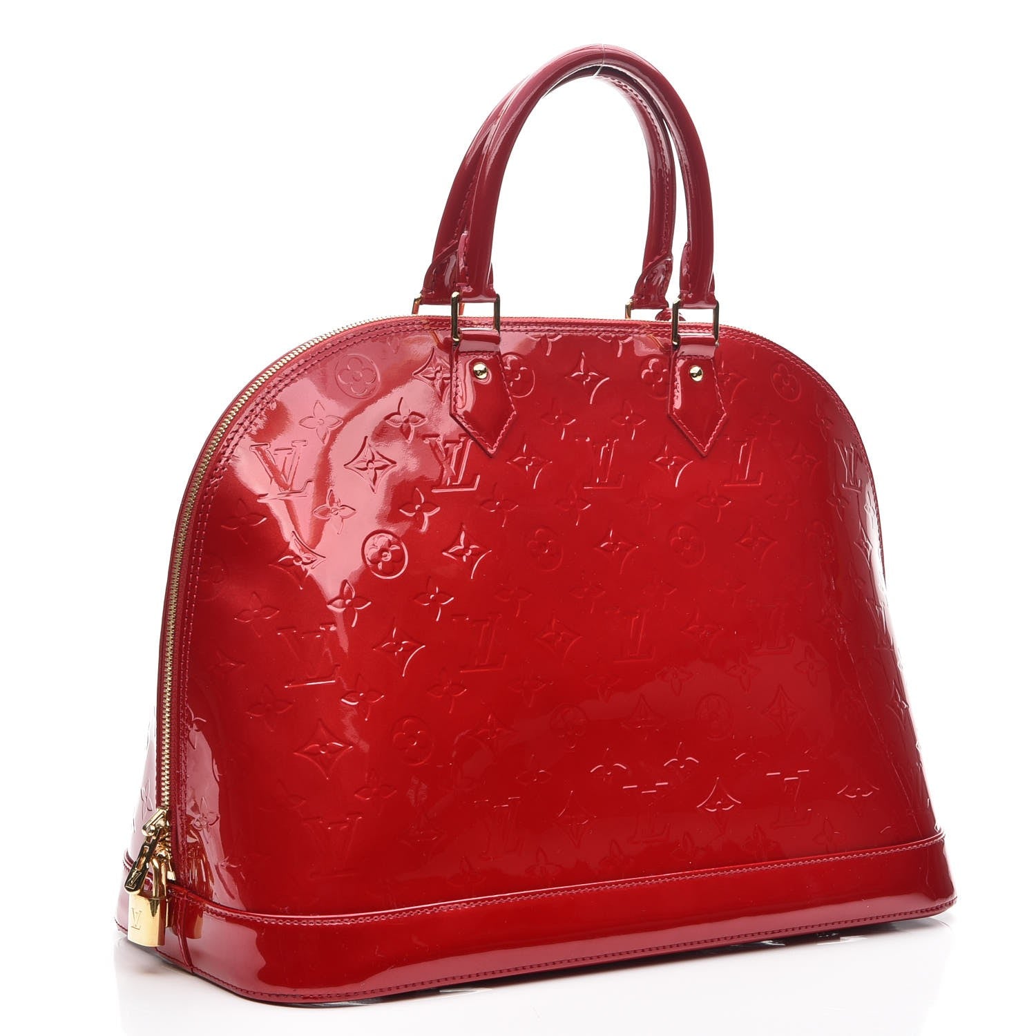 Louis Vuitton Vernis Alma GM Pomme D'Amour 3 of 6