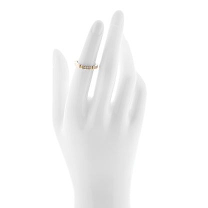 Cartier 18K Yellow Gold Diamond Maillon Panthere Wedding Band Ring 49 4.75 2 of 6