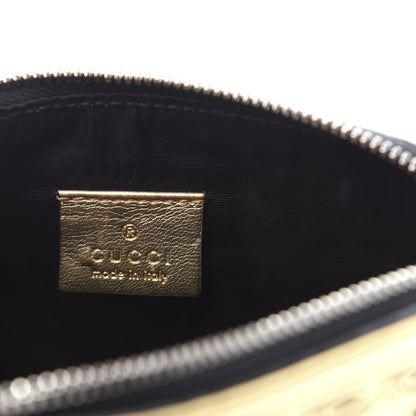 Gucci X SEGA Calfskin GUCCY Stars Mini Dome Shoulder Bag Gold 9 of 13