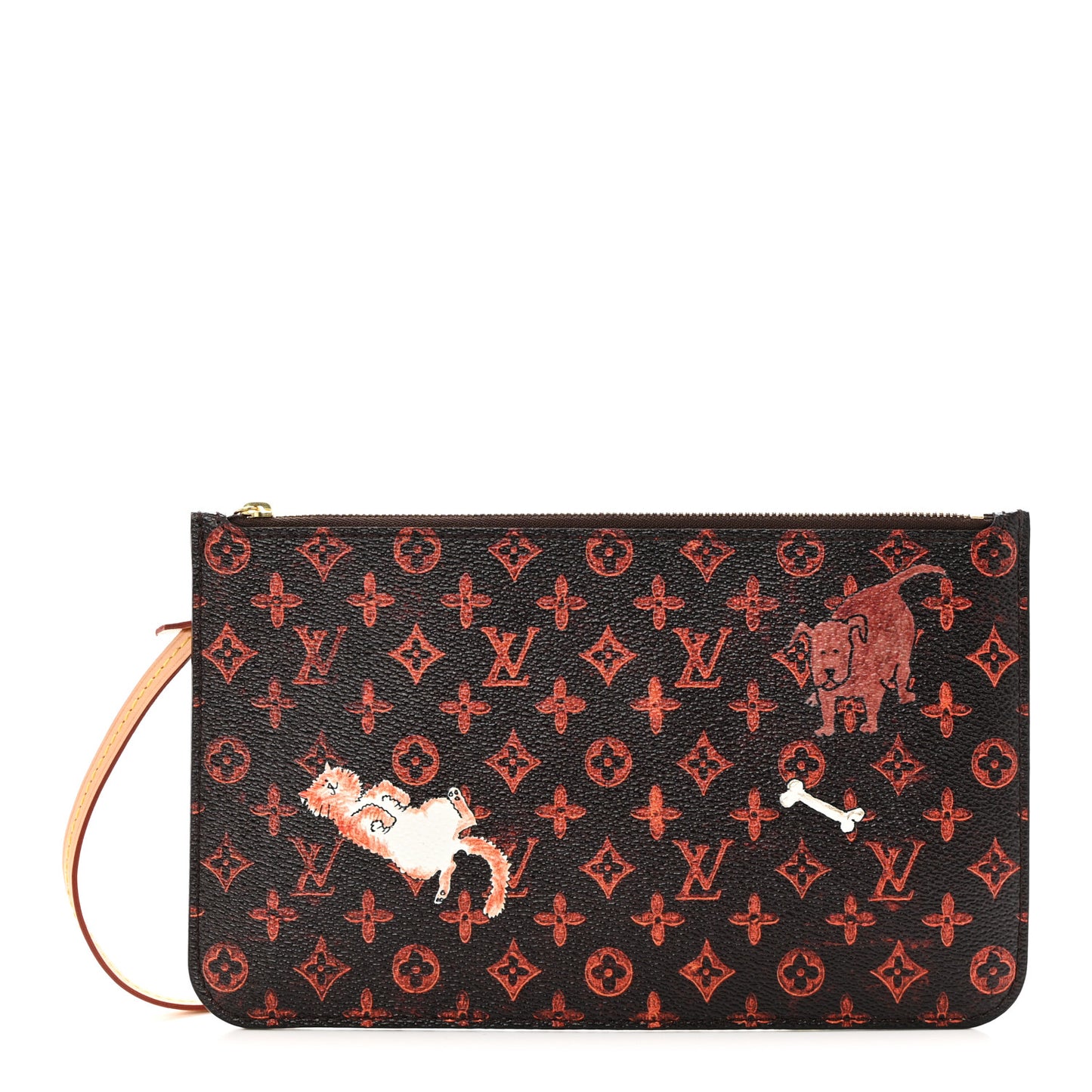 Catogram Neverfull MM GM Pochette Marron