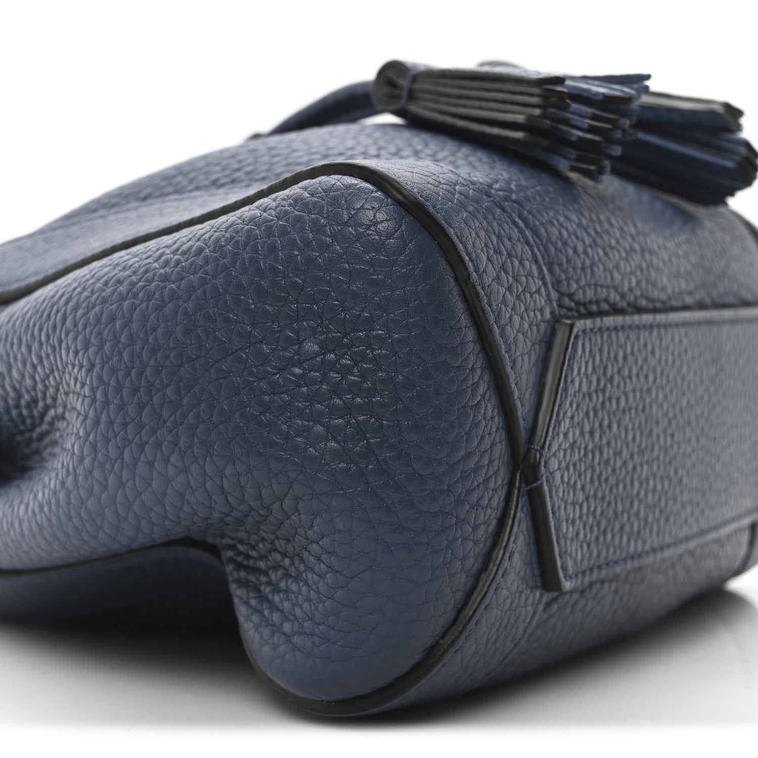 Mulberry Heavy Grain Calfskin Mini Millie Steel Blue 9 of 10