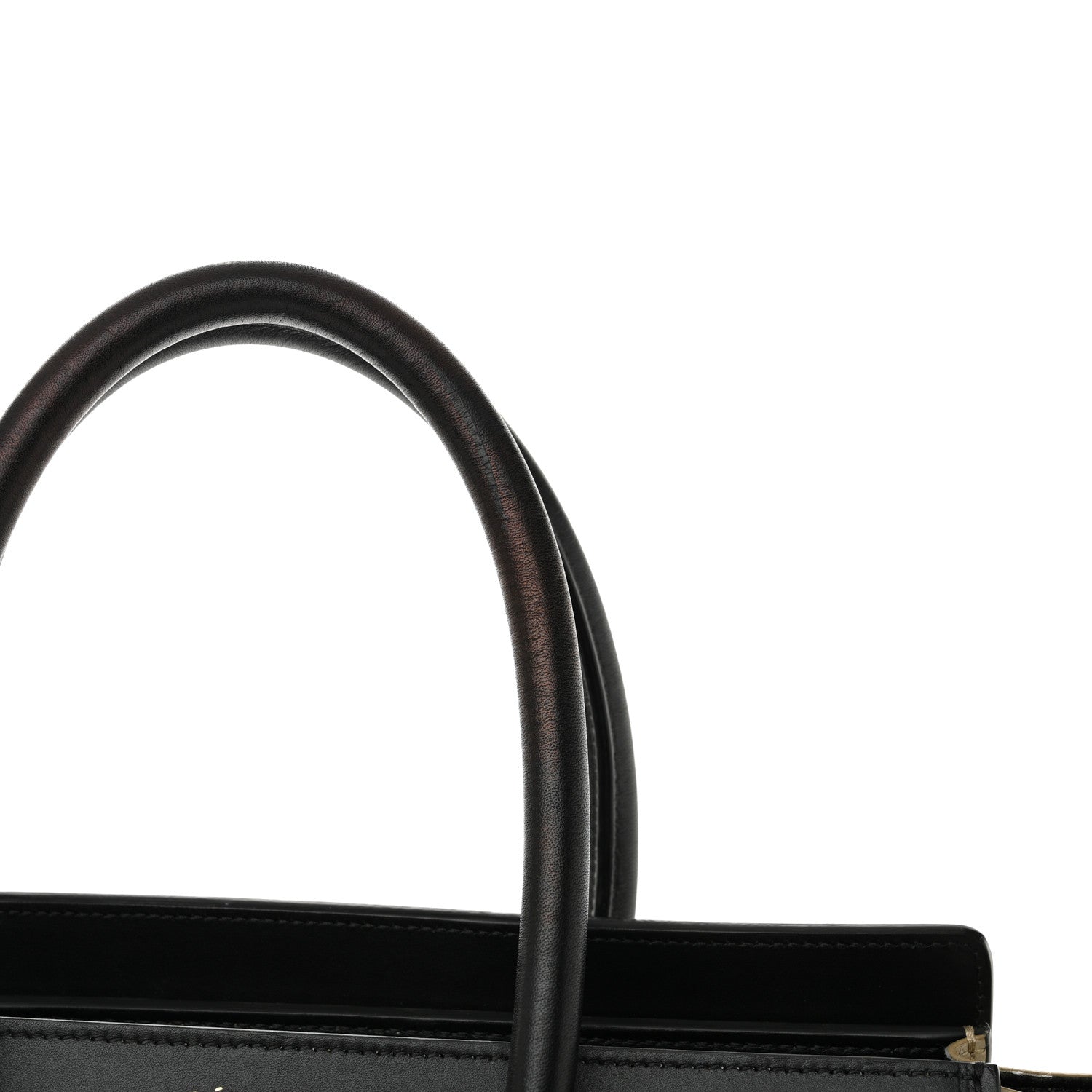 Celine Goatskin Smooth Calfskin Micro Tri-Color Luggage Olive 10 of 10