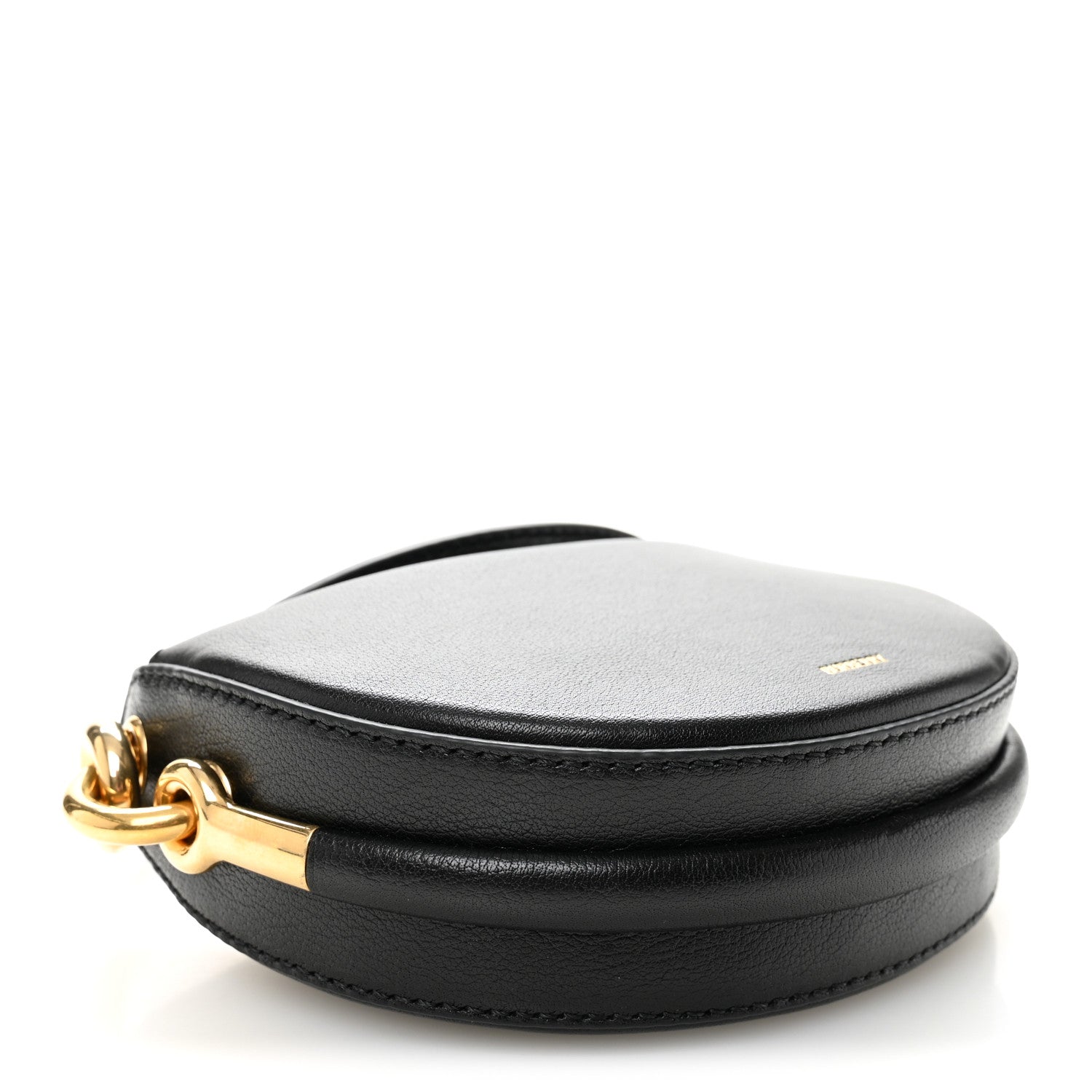 Burberry Lambskin Bridle Calfskin Runway Clutch Black 4 of 10