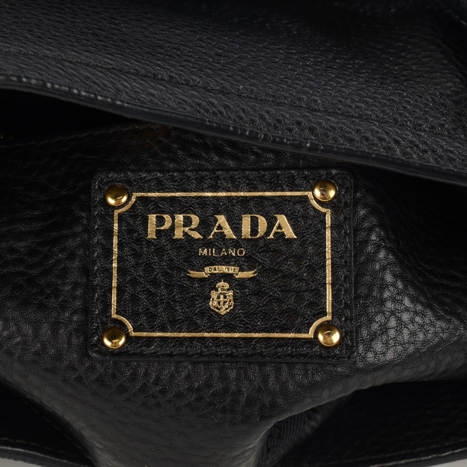 Prada Vitello Daino Satchel Nero Black 6 of 10