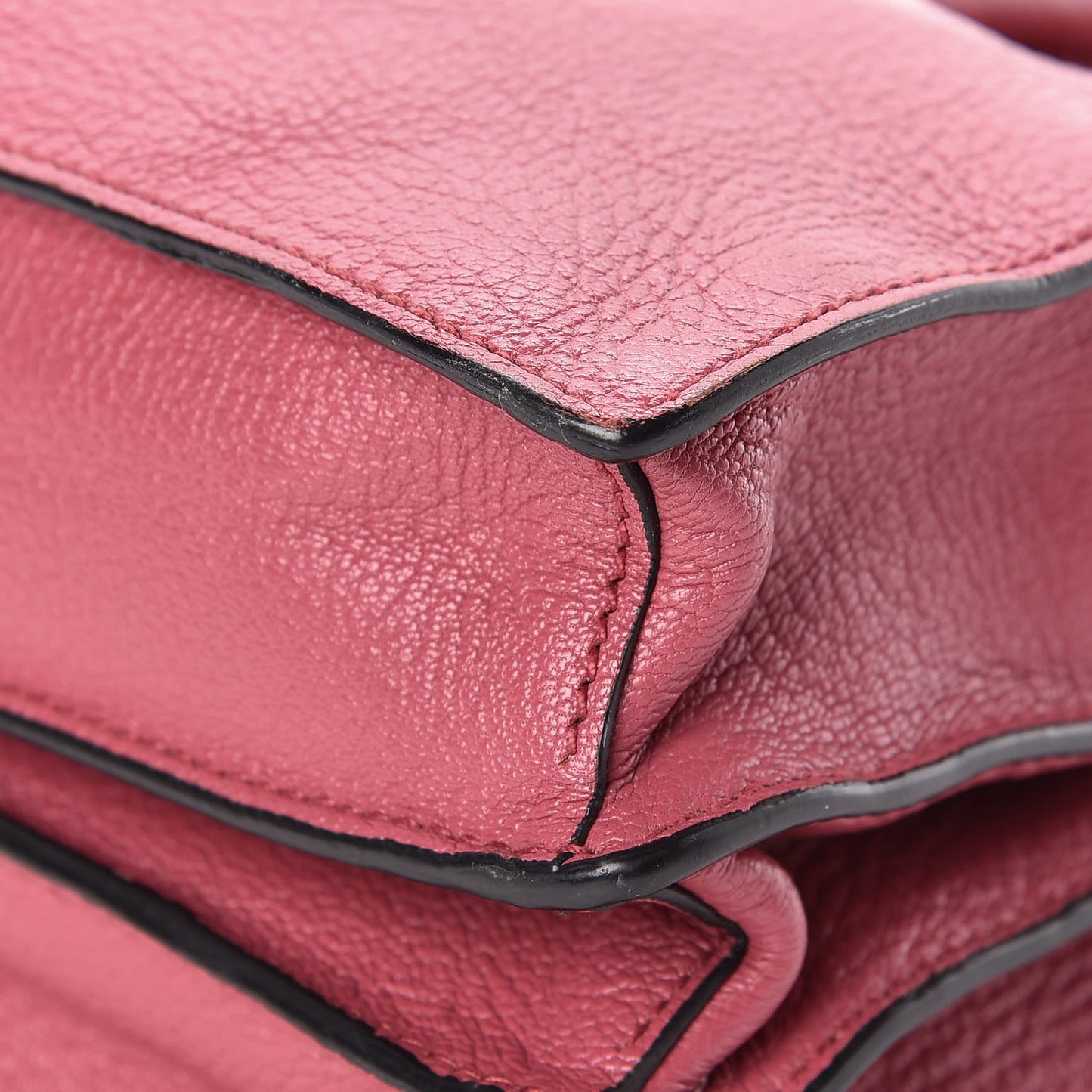 Goatskin Madras Tote Peonia