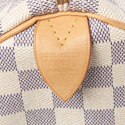 Louis Vuitton Damier Azur Speedy 30 8 of 13